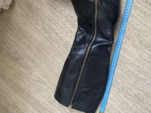 Осенние кожаные сапоги NineWest на 41р