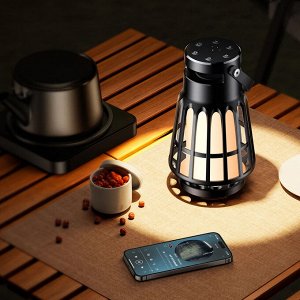 Беспроводная колонка - фонарь 2в1 Hoco Camping Lamp Speaker BS61