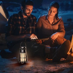 Беспроводная колонка - фонарь 2в1 Hoco Camping Lamp Speaker BS61