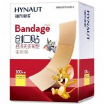 Лейкопластырь Hynaut Bandage бактерицидный дышащий (100 штук)