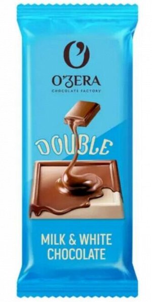 Шоколад O'Zera Double Milk & White 24г