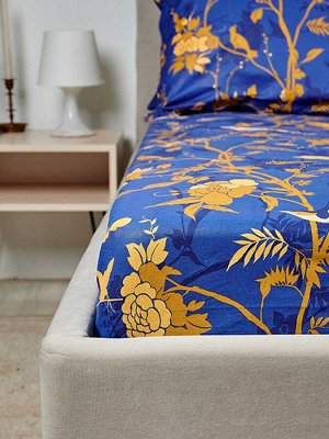 Простыня Бязь на резинке Золотое дерево 160*200*25