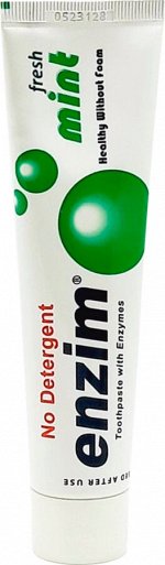 Enzim Fresh Mint Зубная паста &quot;Свежая мята&quot; 100мл / 124г