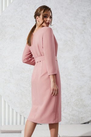 Платье LISSANA 4900 розовый кварц