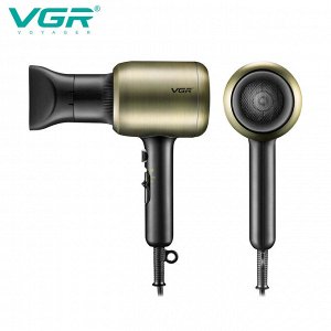 Профессиональный фен для волос 2200 Вт VGR V-453, 3 режима нагрева, 2 скорости