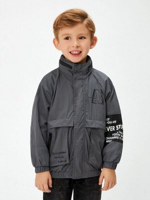 Куртка детская для мальчиков Tin серый