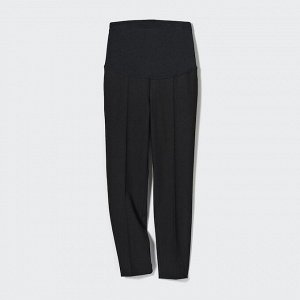 UNIQLO - брюки до щиколотки для беременных - 09 BLACK