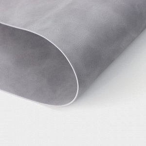 Салфетки сервировочные Magistro, 4 шт., экокожа, 45x30 см, серые