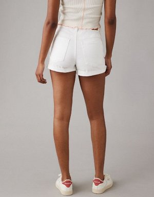 AE Stretch Denim Mom Short