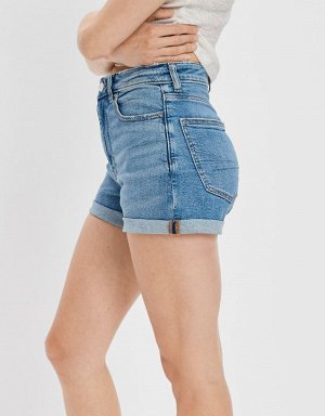 AE Stretch Denim Mom Short