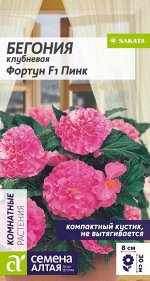 Бегония Фортун F1 Пинк клубневая/Сем Алт/цп 4 шт. НОВИНКА