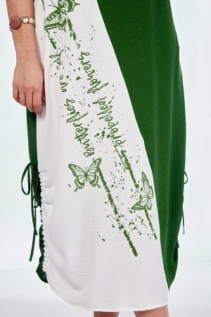 Диомант 1957 зелень, Платье