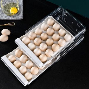 Контейнер для хранения яиц Egg Storage Container, 2 лотка, 40 ячеек