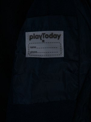 Play today Пальто текстильное с полиуретановым покрытием для мальчиков