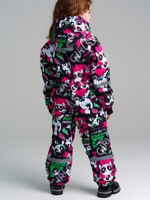 Комбинезон текстильный с полиуретановым покрытием для девочек