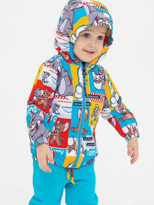 Куртка детская текстильная с полиуретановым покрытием для мальчиков (ветровка)