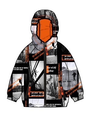Куртка текстильная с полиуретановым покрытием для мужчин (ветровка)