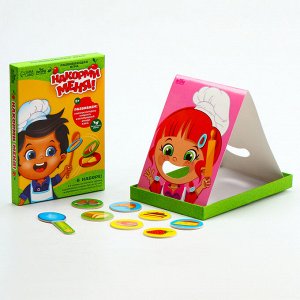 Лесная мастерская Развивающая игра «Накорми меня» (2 основы+ ложка+ 24 элемента)