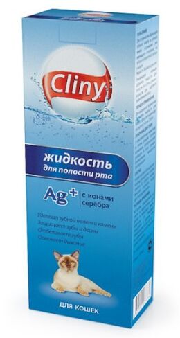 Cliny Жидкость для полости рта для кошек 100мл