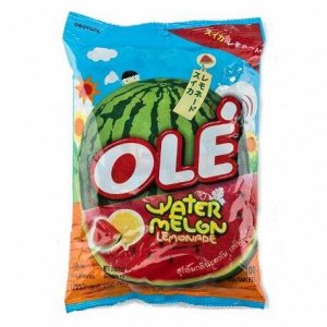 Конфеты со вкусом арбуза "OLE Candy Watermelon",  25 гр.