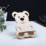 Подставка под телефон &quot;Мишка&quot;, 16 х 12см