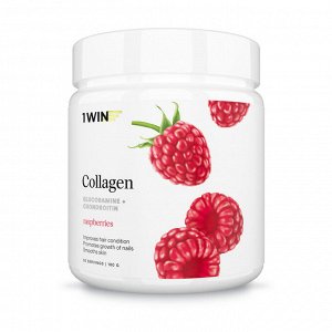 1WIN Коллаген + Хондроитин + Глюкозамин, Вкус: Малина