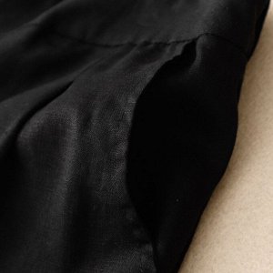 Женские шорты с эластичным поясом, черный