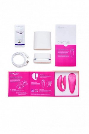 Вибратор We-Vibe Chorus для пар, розовый