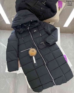 Женская Куртка ЗИМА Пуховик Удлиненный Батал