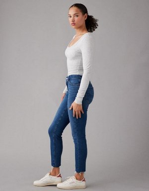 AE Next Level Curvy High-Waisted Cropped Jegging