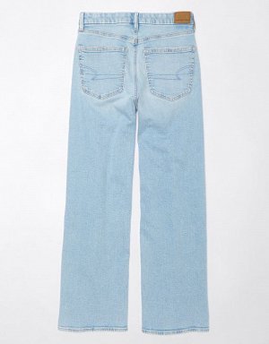 AE Strigid Curvy Super High-Waisted Baggy Straight Jean