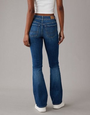 AE Next Level Ripped Low-Rise Kick Bootcut Jean