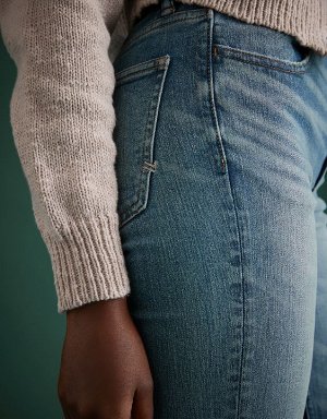 AE77 Premium High-Waisted Flare Jean