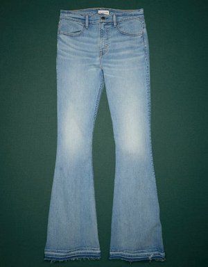 AE77 Premium High-Waisted Flare Jean