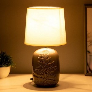 Лампа настольная "Ариззи" Е14 1х40Вт серый 20х20х32,5 см