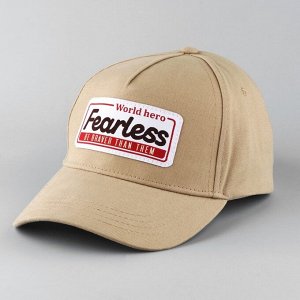 Кепка Fearless, бежевая, р-р 56
