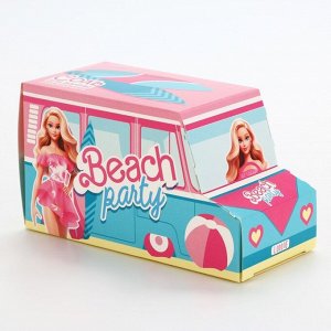 Соль для ванны Beach party, 400 г, аромат сахарной ваты, Beauty Fox