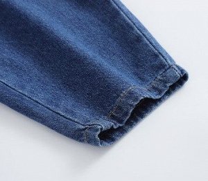 Детские джинсы, принт "градиент", цвет голубой/синий