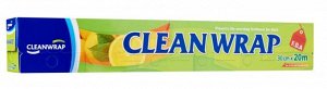 Пленка пищевая плотная CLEAN WRAP (10mic*30см*20м)