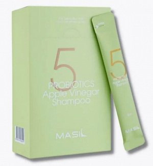 Шампунь с пробиотиками и яблочным уксусом от перхоти Masil 5 Probiotics Apple Vinegar Shampoo 8мл