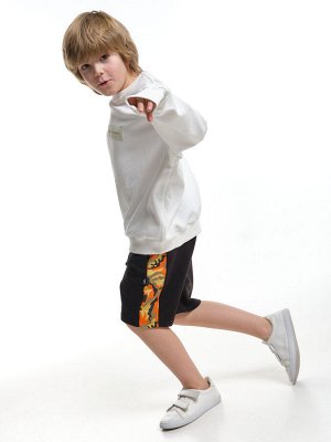Mini Maxi Шорты для мальчика (134-158см) 22-3458-1(3) черный/оранж