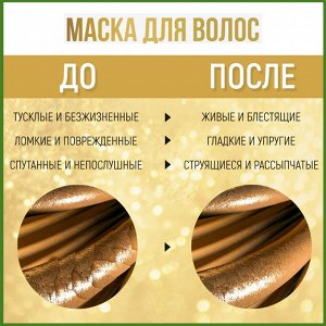 Маска для волос с кератином YUNZICAI