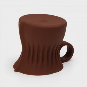 Кувшин для плавления и заливки шоколада Доляна «Зефира», 180 мл, 10x7см, d=6 см, цвет МИКС