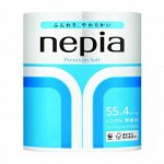 Однослойная туалетная бумага Premium Soft, 60м (4 рулона)
