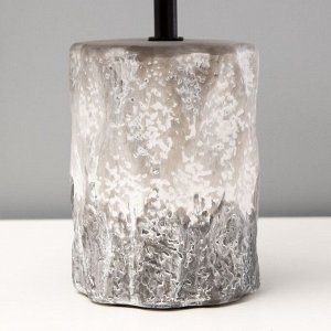 Настольная лампа RISALUX «Аманда», Е27, 40 Вт, серый, 20x20x33 см