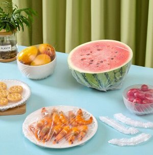 no brand Пищевые пакеты-крышки  для хранения, 40 шт