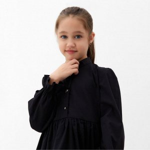 Платье для девочки MINAKU цвет чёрный, рост