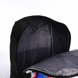 Набор 2 в 1, рюкзак, пенал "Аниме девочка", 42х28х13 см, цвет черный