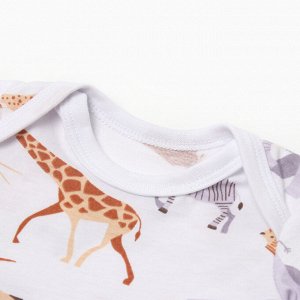 Комплект: боди и комбинезон Крошка Я "Wild".