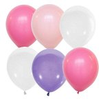 M 12&quot;/30см Пастель+Декоратор Розовое ассорти 25шт